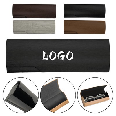 Wood Grain Glasses Natural Texture Case
