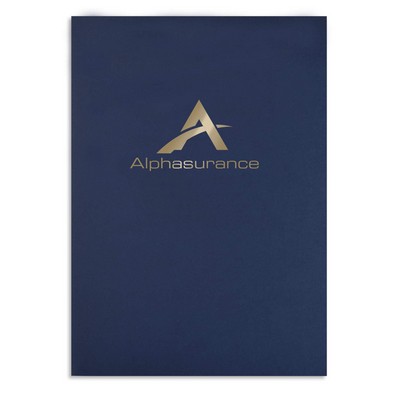 Linen Presentation Folder - Premium