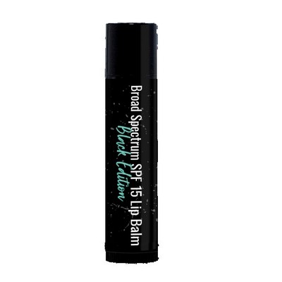 Broad Spectrum SPF 15 Lip Balm: Black Edition