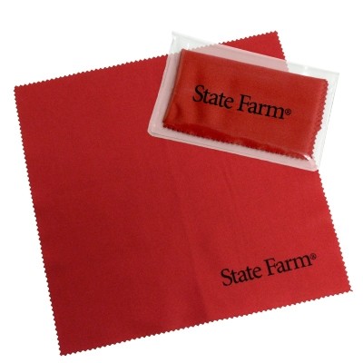 Microfiber Cleaning Cloth w/Pad Printing (4"x 4")