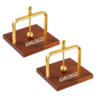 Rustic Wooden Paper Towel Stand for Kitchen Countertops